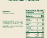 Coconut Powder