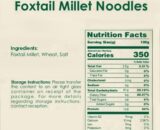 Foxtail Millets Noodles